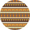 African Masks 3" Multipurpose Round Labels - Single Sticker