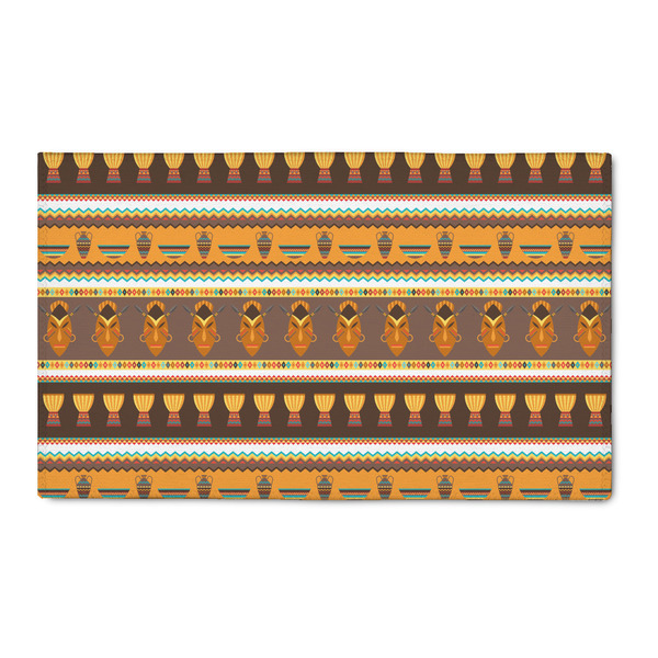 Custom African Masks 3' x 5' Indoor Area Rug