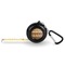 African Masks 6-Ft Pocket Tape Measure with Carabiner Hook - Front