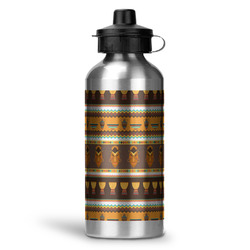 African Masks Water Bottle - Aluminum - 20 oz