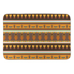 African Masks Anti-Fatigue Kitchen Mat