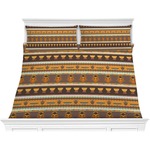 African Masks Comforter Set - King