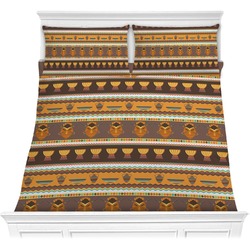 African Masks Comforter Set - Full / Queen
