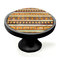 African Masks Black Custom Cabinet Knob (Side)