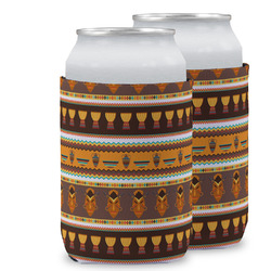 African Masks Can Cooler (12 oz)