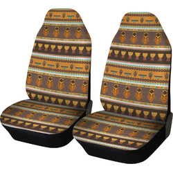 African Masks Car Seat Covers (Set of Two)