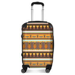 African Masks Suitcase - 20" Carry On
