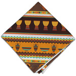 African Masks Cloth Dinner Napkin - Single