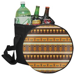 African Masks Collapsible Cooler & Seat
