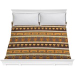 African Masks Comforter - King