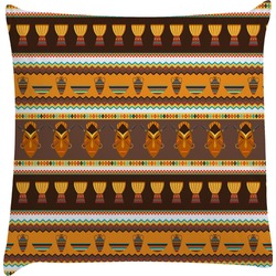 African Masks Decorative Pillow Case
