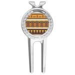 African Masks Golf Divot Tool & Ball Marker