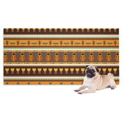 African Masks Dog Towel