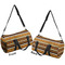 African Masks Duffle bag large front and back sides