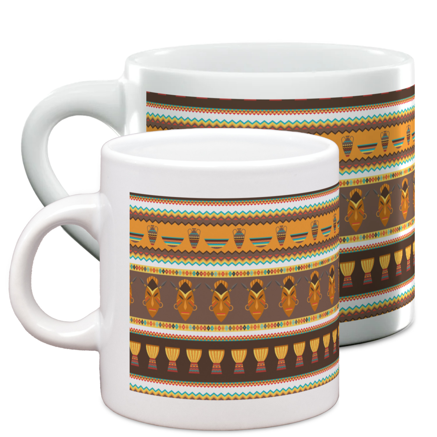 African Masks Espresso Cups - Youcustomizeit