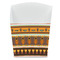 African Masks French Fry Favor Box - Front View