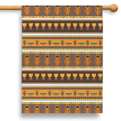 African Masks 28" House Flag - Single Sided