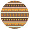 African Masks Icing Circle - XSmall - Single