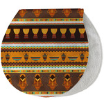 African Masks Burp Pad - Velour