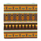 African Masks Party Favor Gift Bag - Gloss - Front