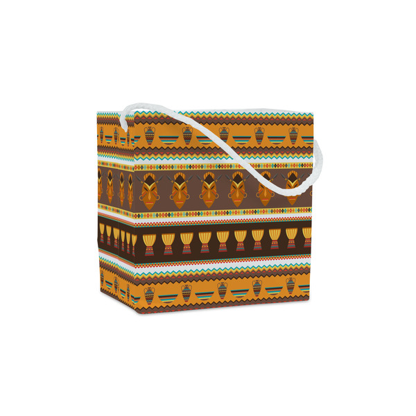 Custom African Masks Party Favor Gift Bags - Gloss