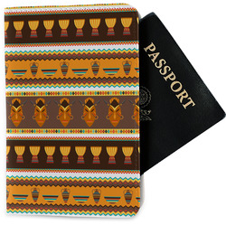 African Masks Passport Holder - Fabric