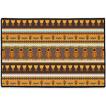 African Masks Door Mat - 36"x24"