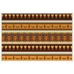 African Masks Laminated Placemat