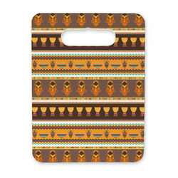 African Masks Rectangular Trivet with Handle