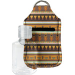 African Masks Hand Sanitizer & Keychain Holder - Small