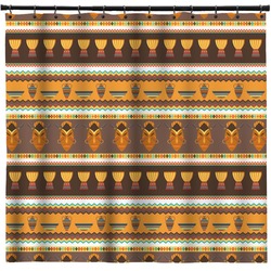 African Masks Shower Curtain