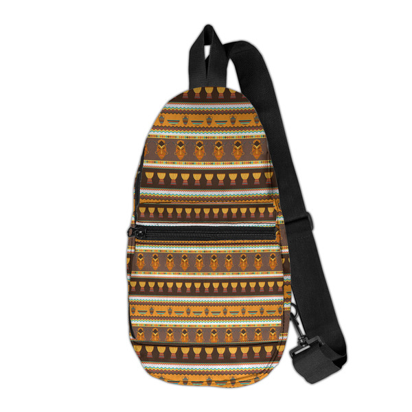 Custom African Masks Sling Bag