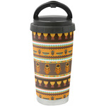 African Masks Stainless Steel Coffee Tumbler