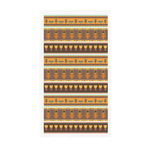 African Masks Guest Paper Towels - Full Color - Standard