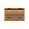 African Masks Tissue Paper - Lightweight - Small - Front