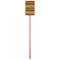 African Masks Wooden 6.25" Stir Stick - Rectangular - Single Stick