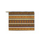 African Masks Zipper Pouch Small (Front)