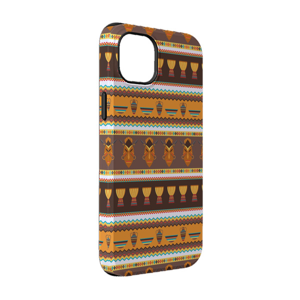 Custom African Masks iPhone Case - Rubber Lined - iPhone 14 Pro