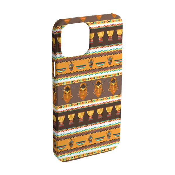 Custom African Masks iPhone Case - Plastic - iPhone 15