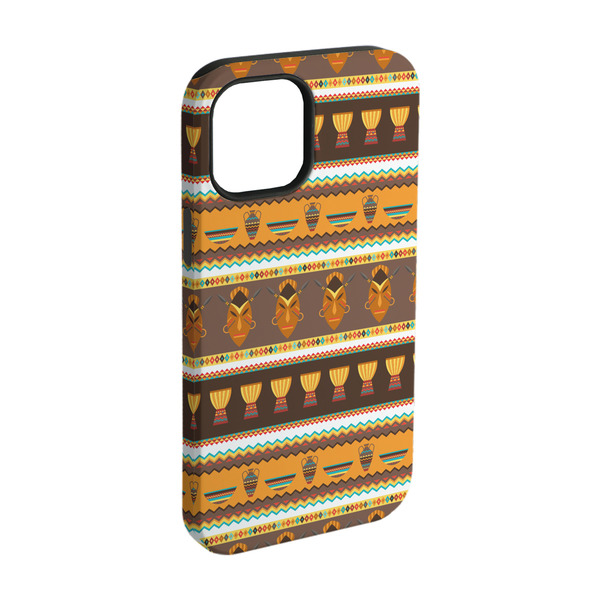 Custom African Masks iPhone Case - Rubber Lined - iPhone 15 Pro