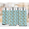 Mosaic Fish 12oz Tall Can Sleeve - Set of 4 - LIFESTYLE