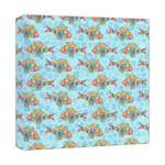 Mosaic Fish Canvas Print - 12x12