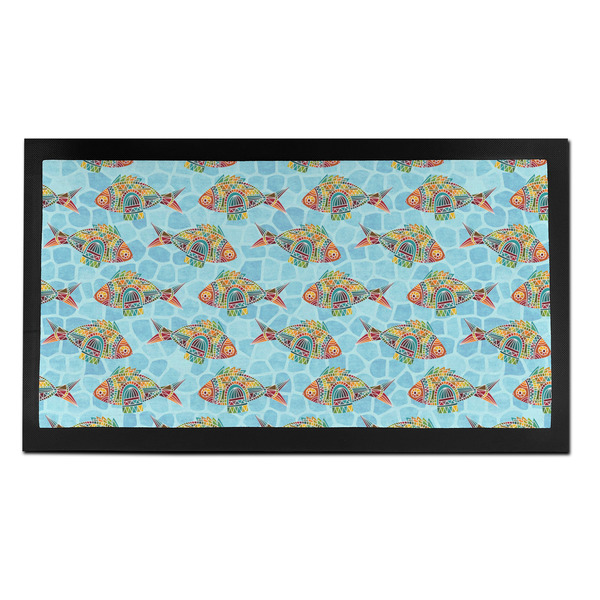 Custom Mosaic Fish Bar Mat - Small