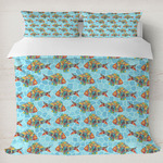 Mosaic Fish Duvet Cover Set - King