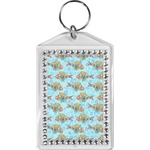 Mosaic Fish Bling Keychain