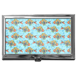 Mosaic Fish Business Card Case