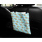 Mosaic Fish Car Bag - In Use