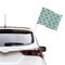 Mosaic Fish Car Flag - Large - LIFESTYLE