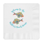 Mosaic Fish Embossed Decorative Napkins