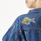 Mosaic Fish Custom Shape Iron On Patches - L - MAIN